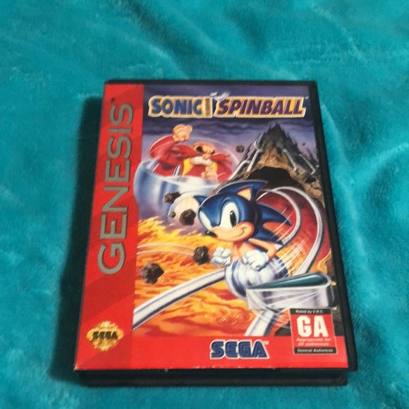 Genesis Sonic Spinball - Picture 1 of 9